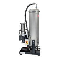 HYDAC FILTER SYSTEMS LowViscosity Unit CoalescerDiesel LVU-CD-40-T001 Installation And Maintenance Instructions Manual