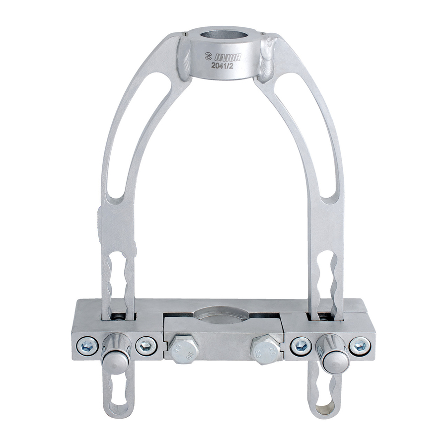Unior 2041/2 Quick Start Manual