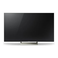 Sony BRAVIA 55XE93 Series Reference Manual