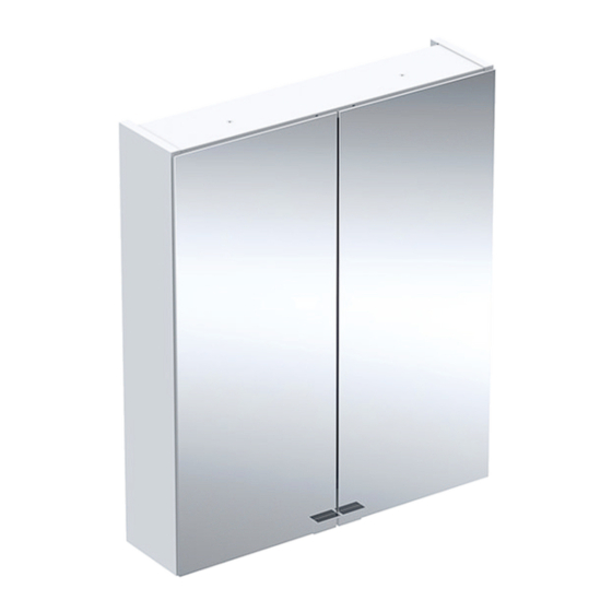 Geberit IDO Reflect Clear User Manual