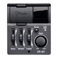 Takamine TP-4TD User Manual