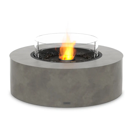 EcoSmart Fire Ark 40 Clearances & Installation Manual