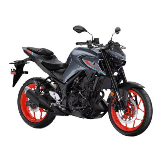 Yamaha MT03N 2021 Manual