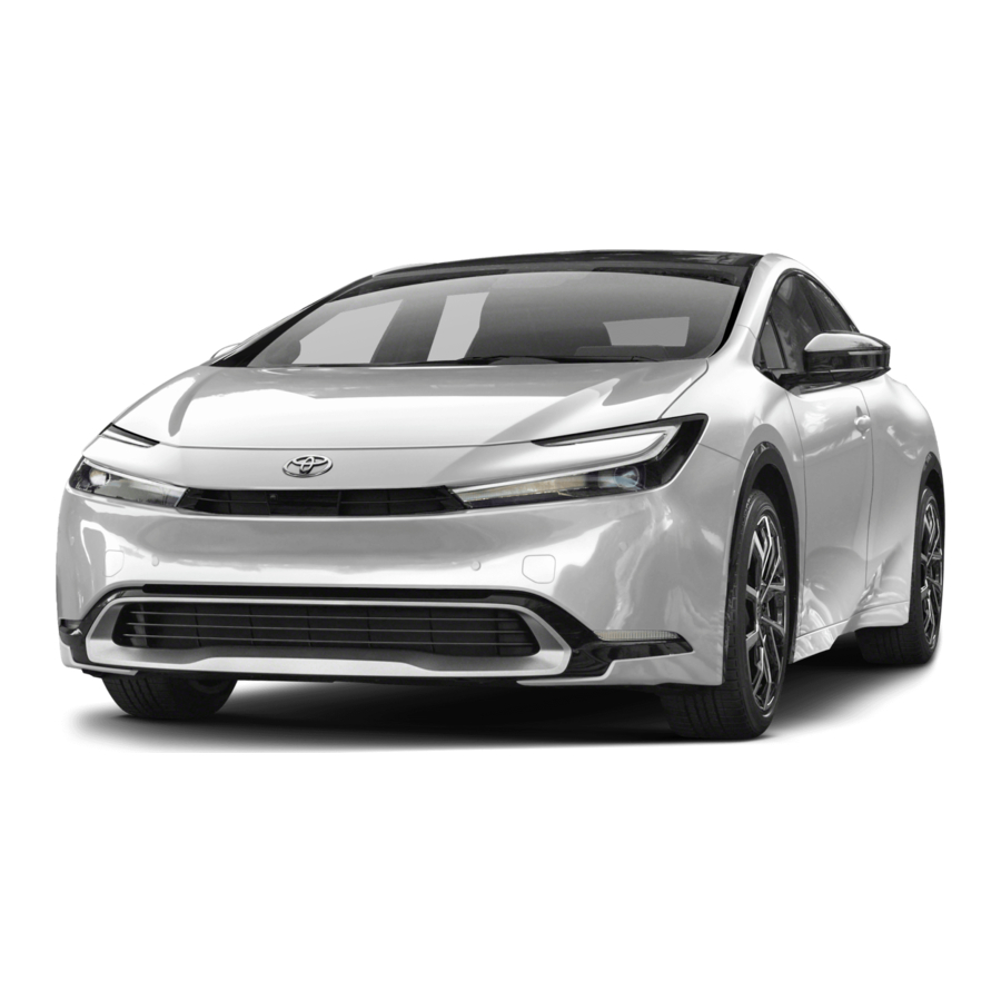 Toyota Prius Prime 2023 Manuals