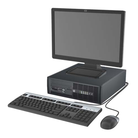 HP Compaq 4000 Pro Illustrated Parts & Service Map