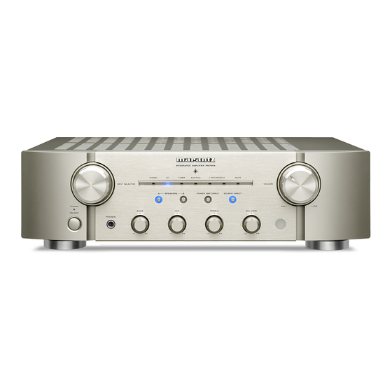 Marantz PM-KI-PEARL-LITE PM7004 User Manual