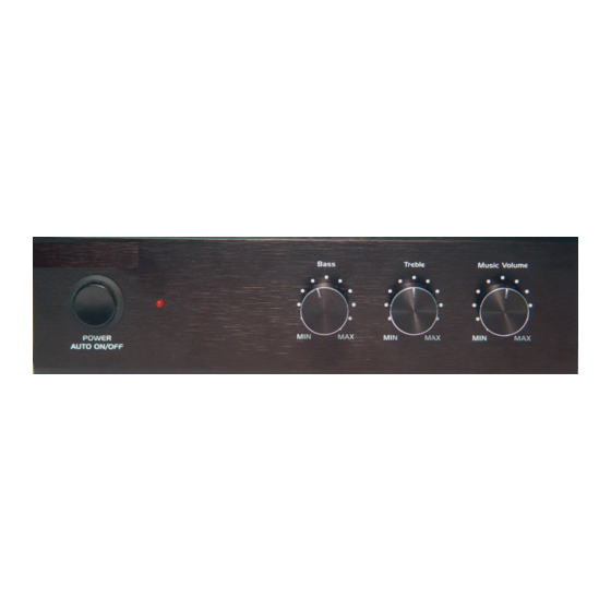AudioSource AMP 50 Owner's Manual