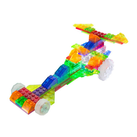 Laser Pegs ZD 130B Dragster Manual