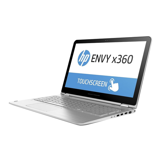 HP ENVY x360 Maintenance And Service Manual