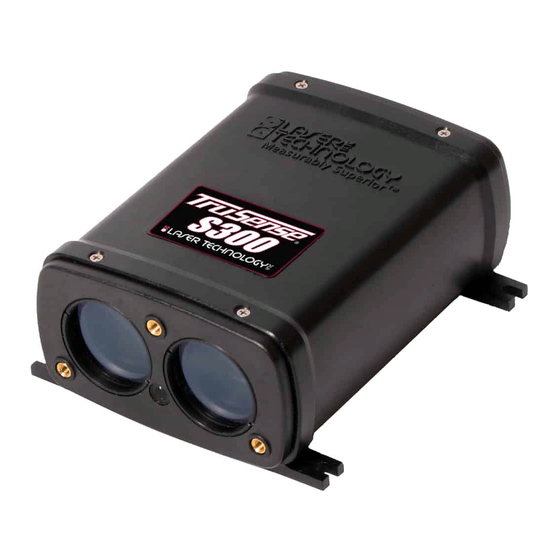 Laser Technology TruSense S300 Series User Manual