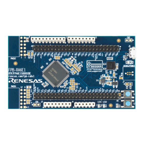 Renesas RA Series User Manual
