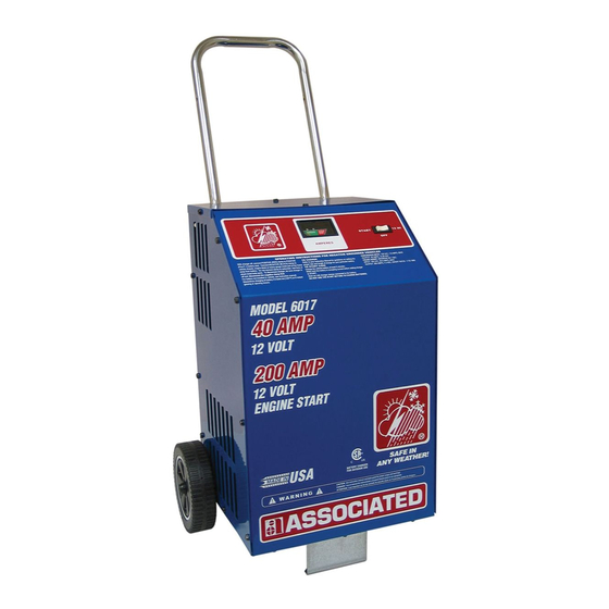 Associated Equipment 6017 Operator's Manual