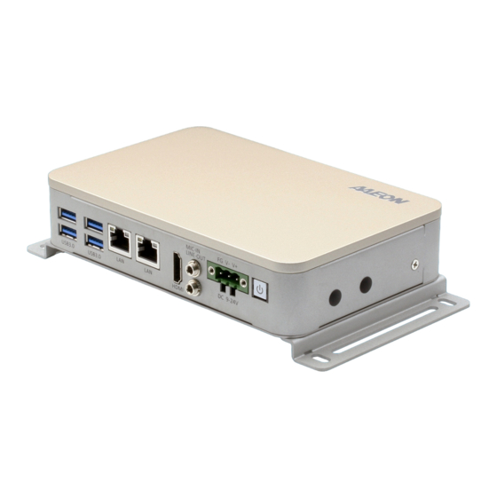 Aaeon BOXER-8310AI User Manual