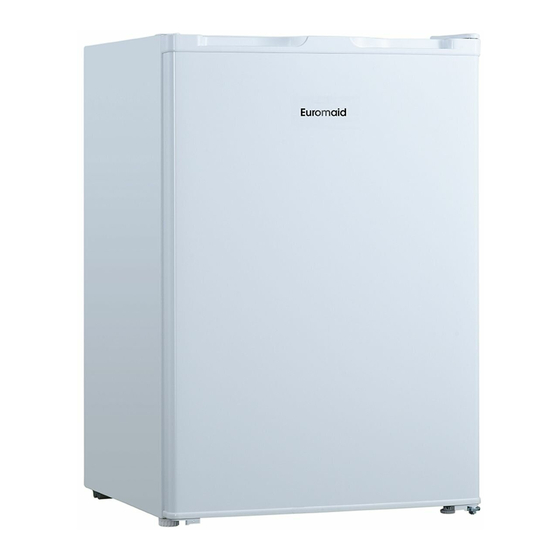 Euromaid EBF78W Bar Fridge White Manuals