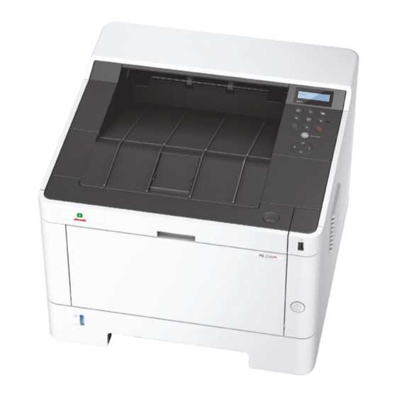 Olivetti PGL2540 Operation Manual