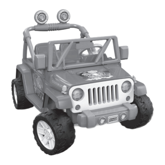 Power Wheels DWR11 Manuals