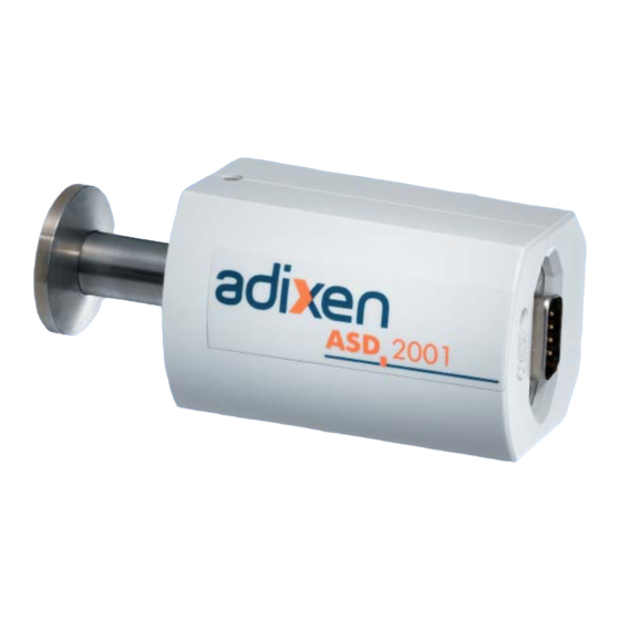 Alcatel adixen ASD 2001 User Manual