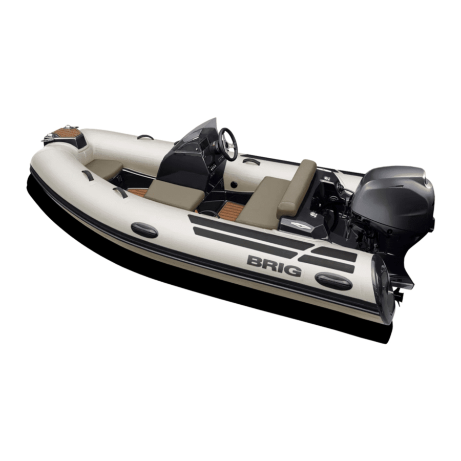 Brig Eagle 3.5, E3.5, E3.5H - Eagle Series Boats Manual