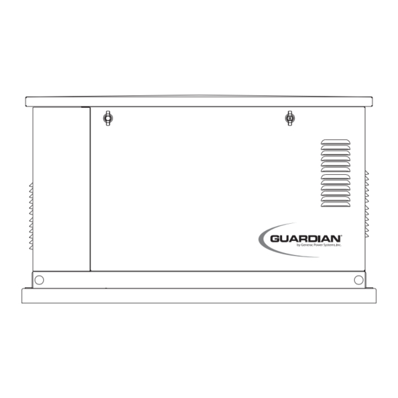 Generac Power Systems Guardian 04758-2 Installation And Owner's Manual