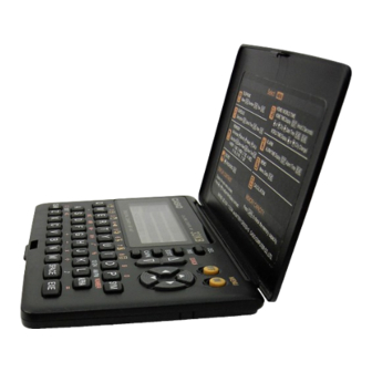 Casio SF-A7 Owner's Manual
