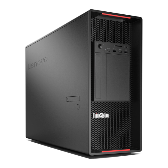 Lenovo Thinkstation P920 Manual