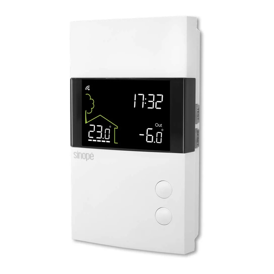 Sinope TH1300ZB Installation Manual