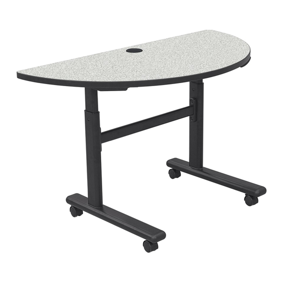 Balt Height Adjustable Flipper Half Round 90178 Assembly Instructions