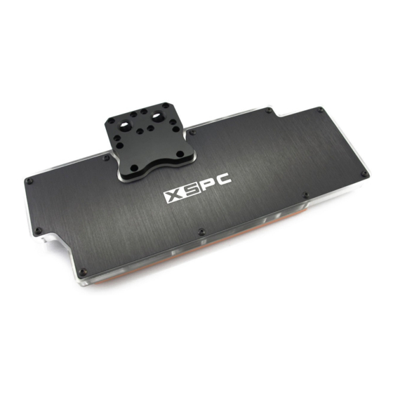 XSPC RAZOR R9 290X/290 Manual