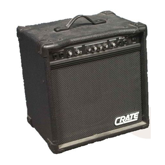 Crate BX-25 Owner's Manual