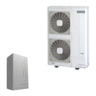 Hitachi YUTAKI S Series Installation And Operation Manual