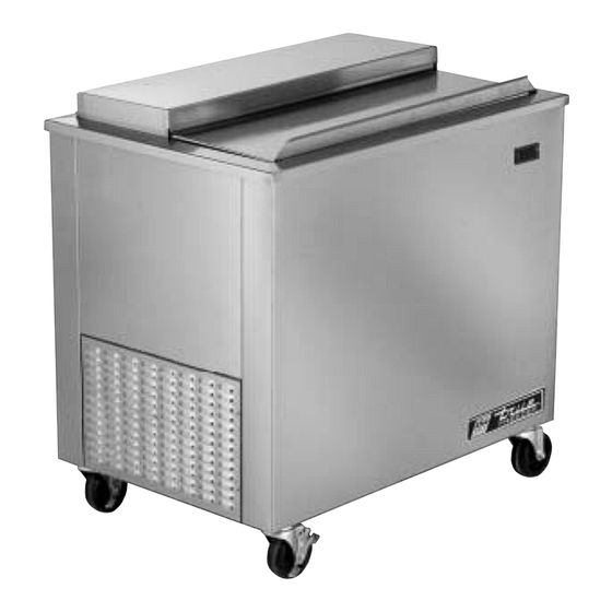 True TMW-36F Installation & Operation Instructions