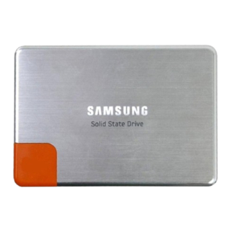 Samsung MZ-5PA064 Solid State Drive Manuals