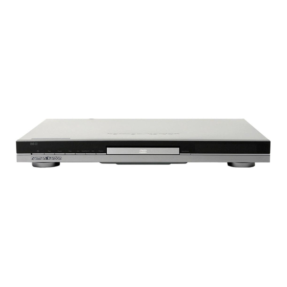 Harman Kardon DVD22B Owner's Manual