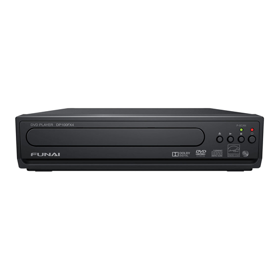 FUNAI DP100FX4 Owner's Manual