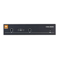 JBL CST-2120 Operation Manual