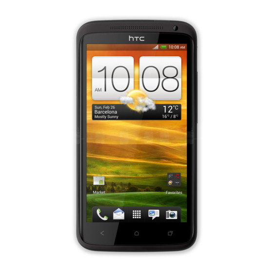 HTC ONE X USER MANUAL Pdf Download | ManualsLib