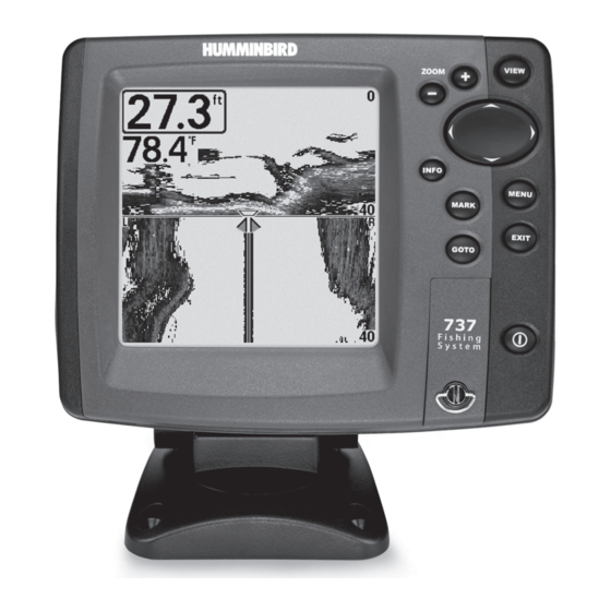 Humminbird 737 GPS Operation Manual