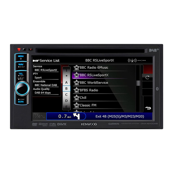 Kenwood DNX521DAB DNX-521DAB DNX 521DAB Touch Assy Screen Touch Panel 
