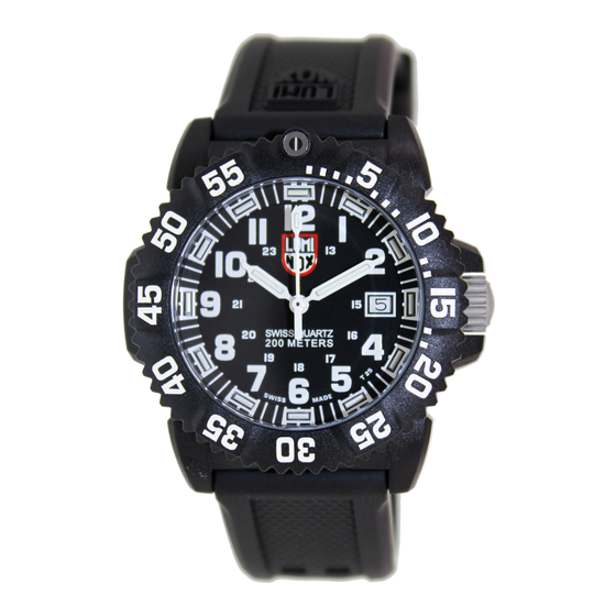 LUMINOX NAVY SEAL COLORMARK 7050 SERIES SPECIFICATION SHEET Pdf ...