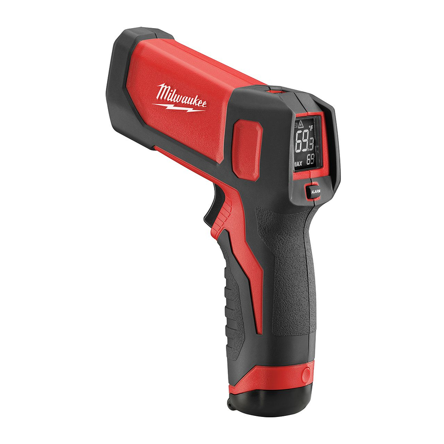 MILWAUKEE 226620 LASER TEMPGUN CALIBRATION MANUAL Pdf Download ManualsLib