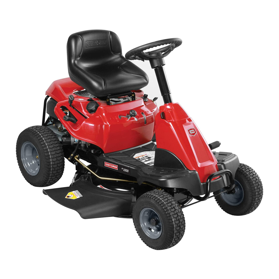 CRAFTSMAN 247 290000 OPERATOR S MANUAL Pdf Download ManualsLib