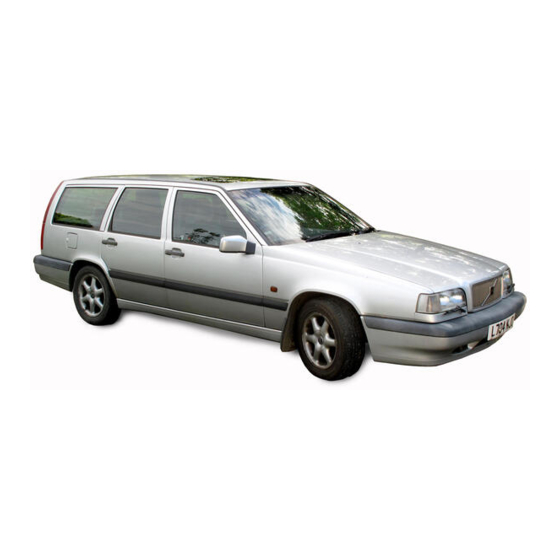 Volvo 1993 850 Service And Repair Manual