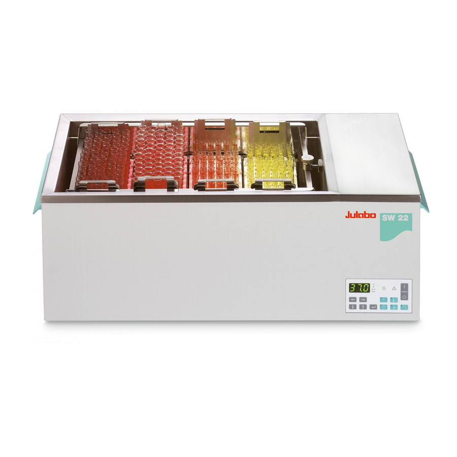 Julabo SW22 Operating Manual