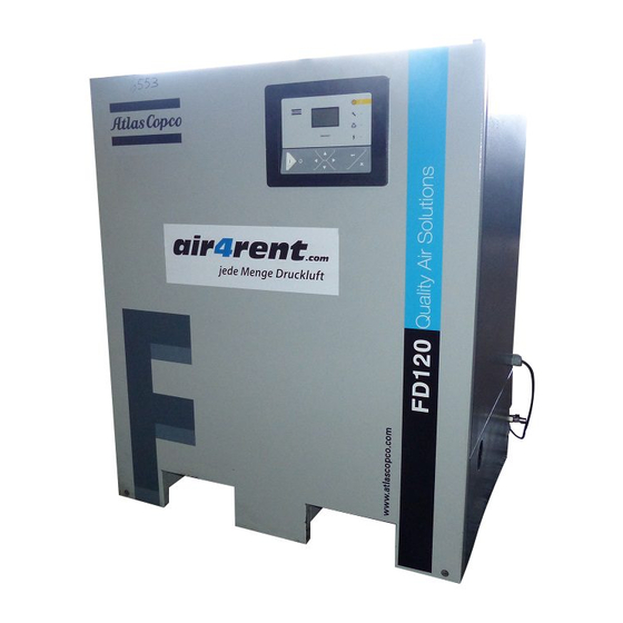 Atlas Copco FD 120 Instruction Book