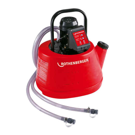 Rothenberger ROMATIC 20 Series Instructions For Use Manual