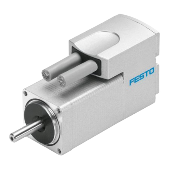 Festo EMMS-ST-28-L Series Operating Instructions