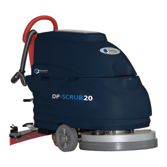 DiamaPro Systems DP-SCRUB20 Owner's Manual
