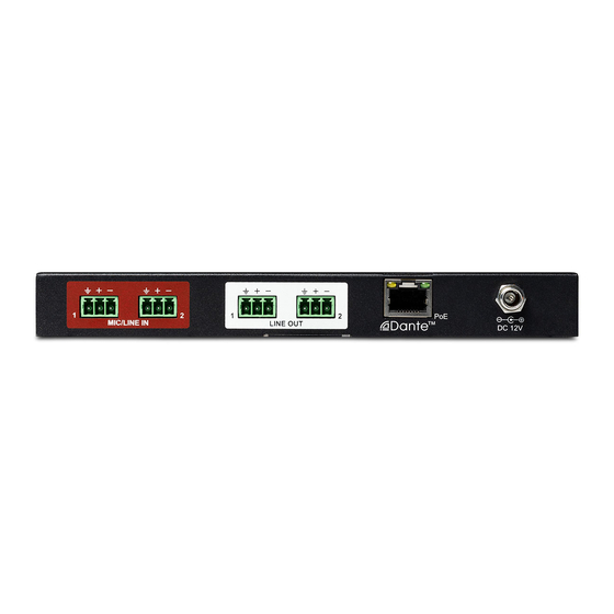 TiGHT AV AU-202-DA Manual