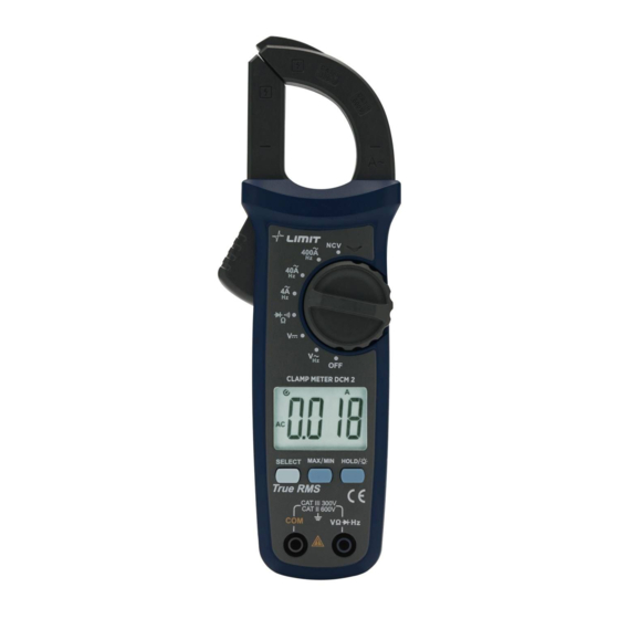 LIMIT DCM 2 Operating Manual