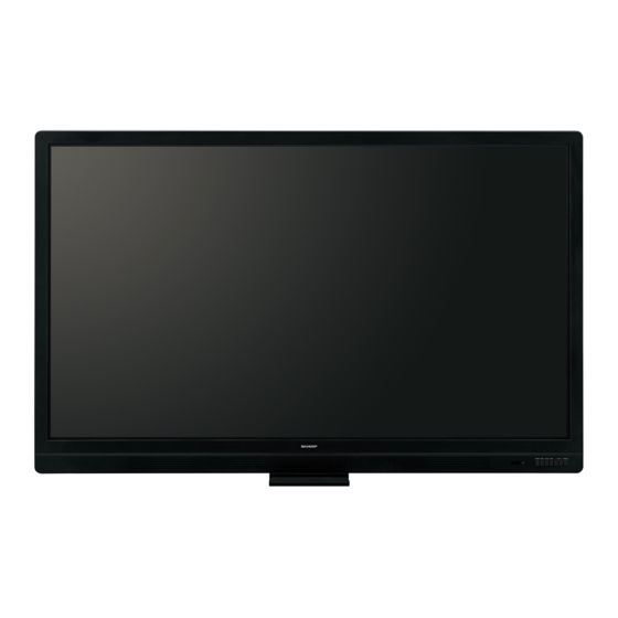 Sharp PN-65SC1 Setup Manual